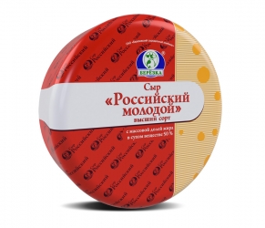 Сыр Российский Молодой 50%, Береза