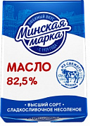 Масло "Крестьянское" МИНСКАЯ МАРКА 82,5%, 180гр.