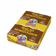 Масло шоколадное БАБУШКИНА КРЫНКА слив.62%, 180гр